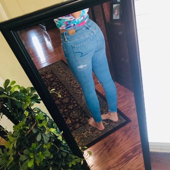 American Eagle Closed hole jean - Picture 6 of 8